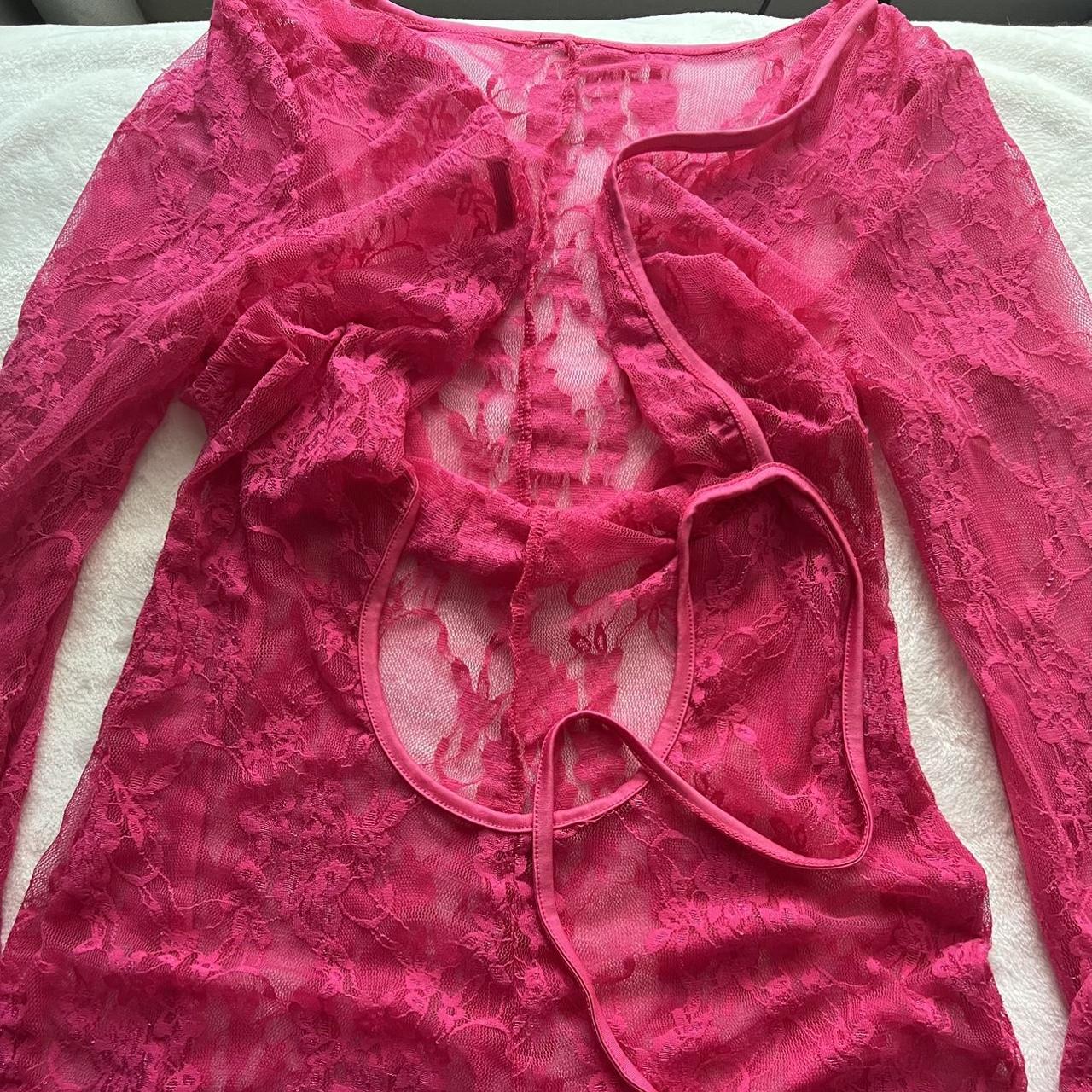 Women's Pink Coverups Depop