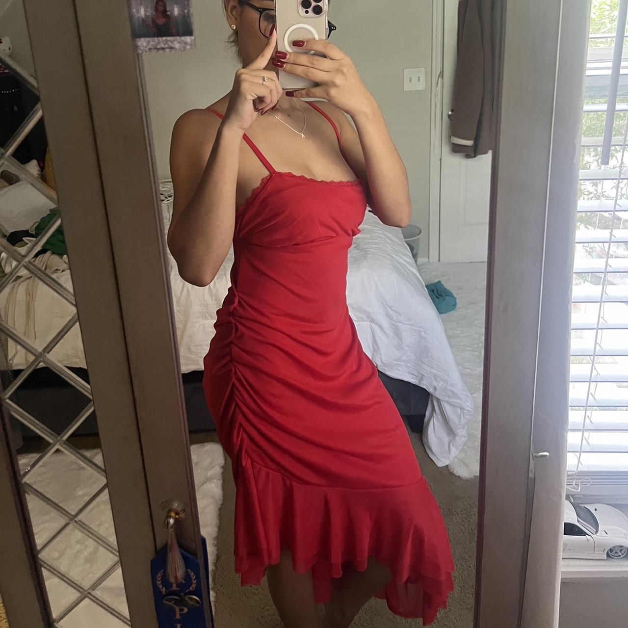 Target Women's Red Dress Depop