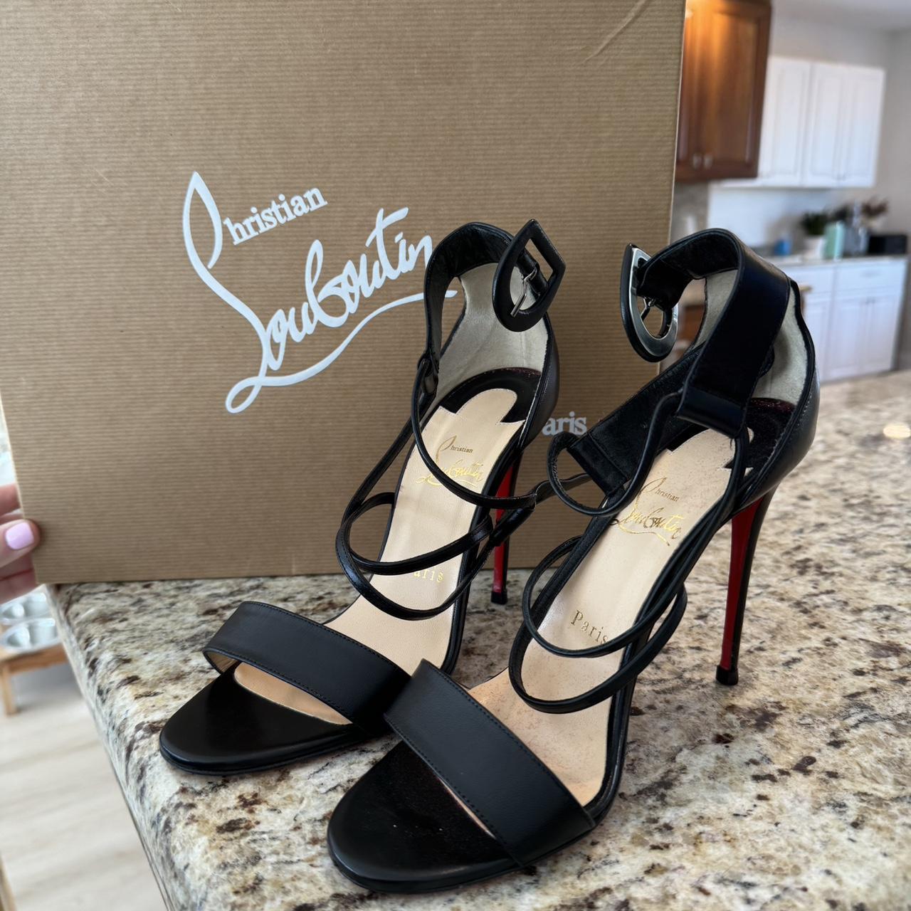 Christian Louboutin heels Black size 38 Worn once