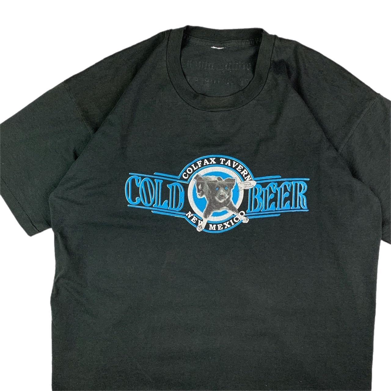 Vintage 90s Cold Beer Tavern Retriever Black Single... Depop