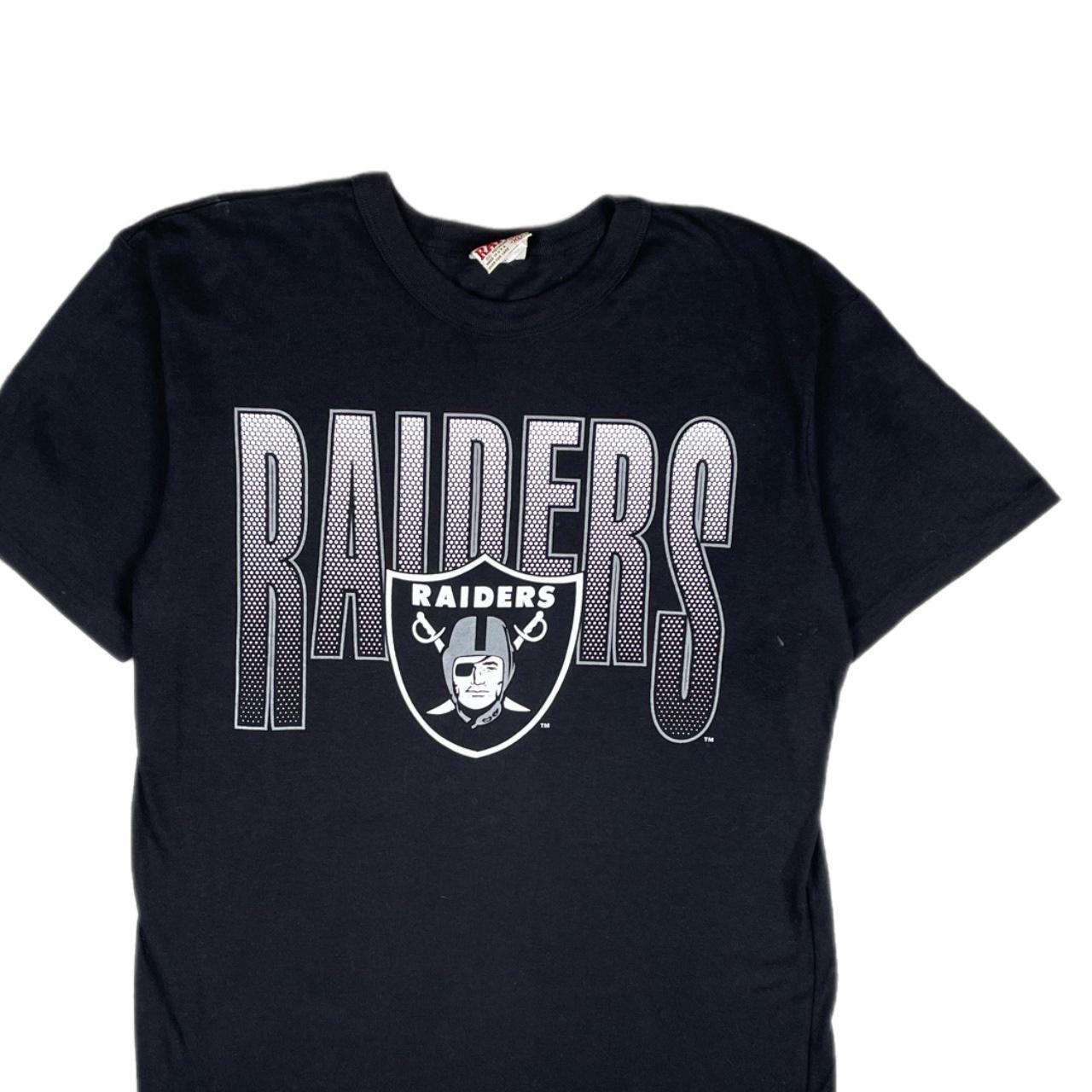 Vintage 1990s LA Raiders single stitch - Depop