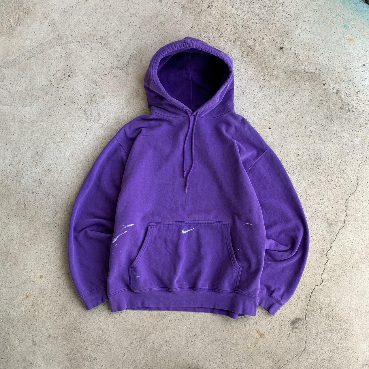 Nike Men's Purple Hoodie | Depop