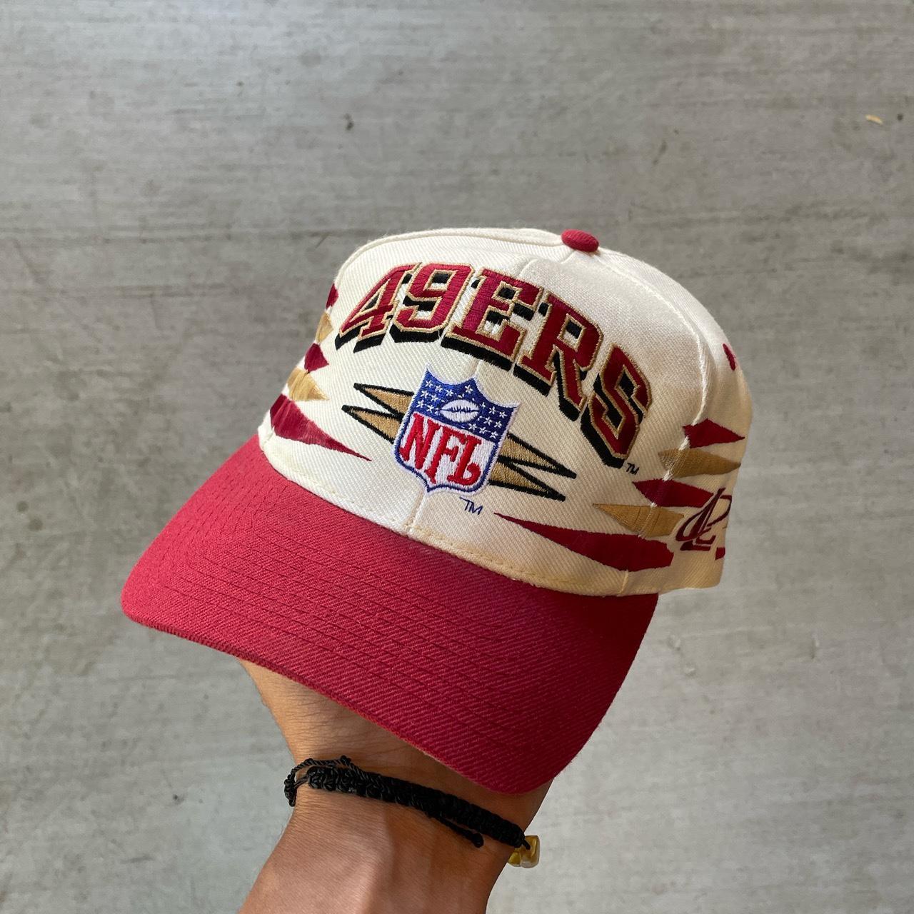 Vintage 90s Logo Athletic 49ers Diamond Cut Pro Line Snapback Hat