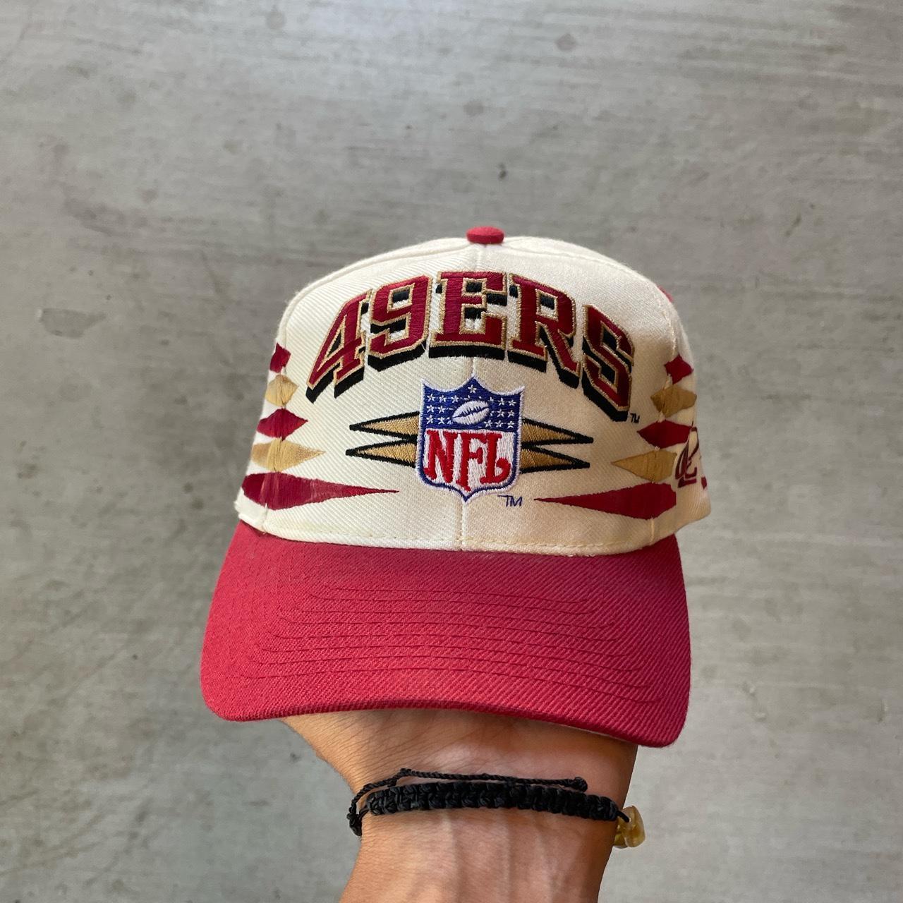 Vintage San Francisco 49ers Logo Athletic Diamond Pro Line Snapback Hat Cap  NFL