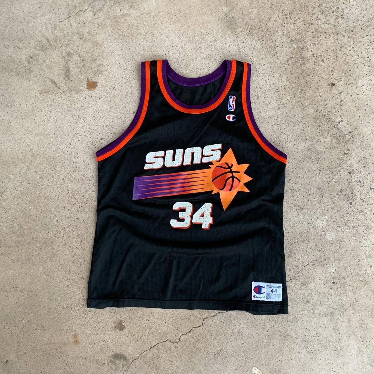 Vintage Champion Phoenix Suns Charles Barkley jersey - Depop