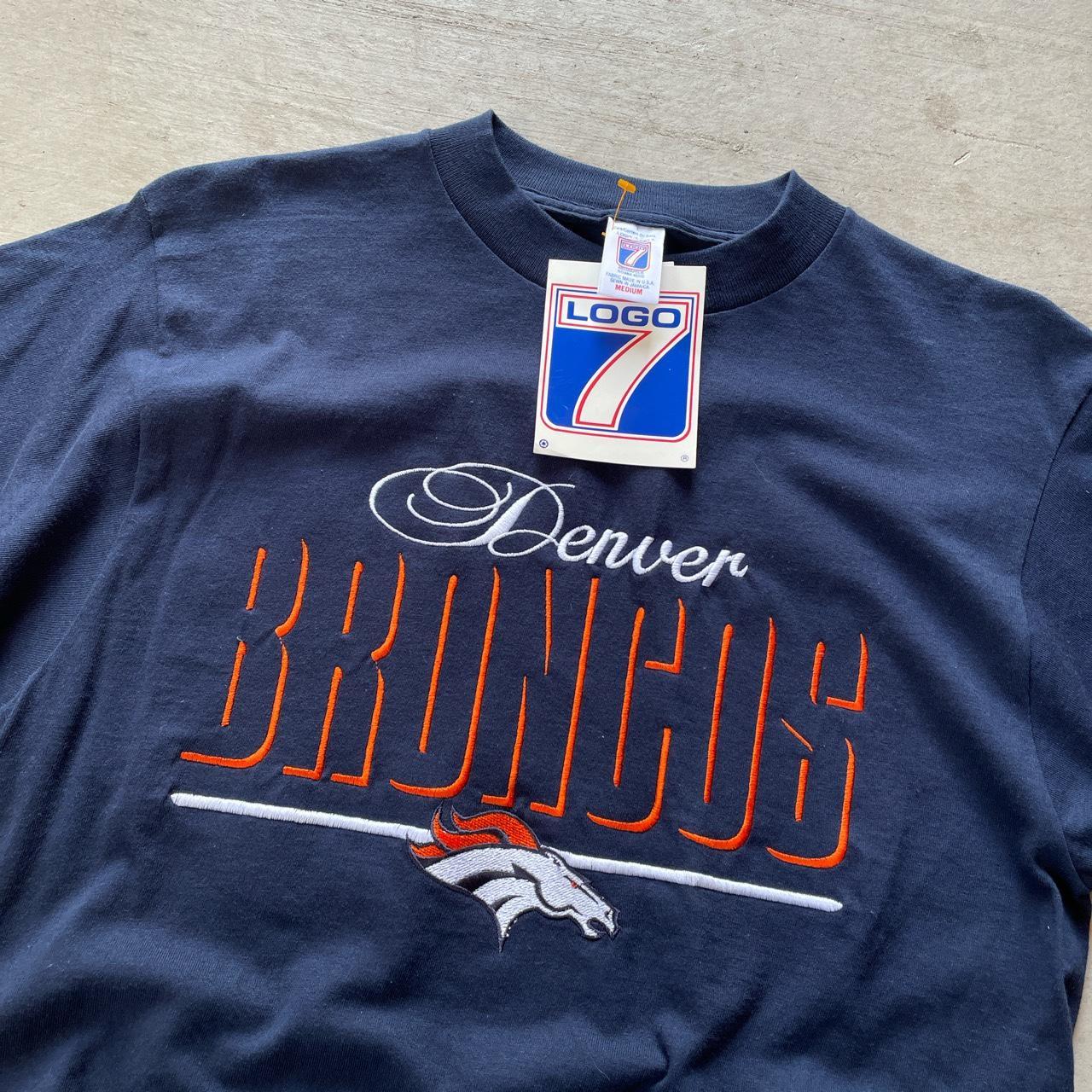 Vintage 90's baggy Denver Broncos sweatshirt In - Depop