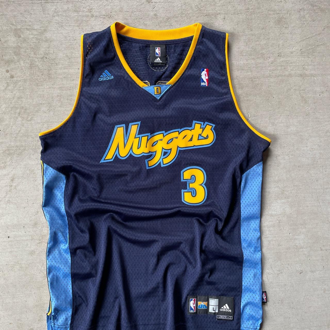 Vintage Nuggets Allen Iverson Jersey NEW WITH - Depop