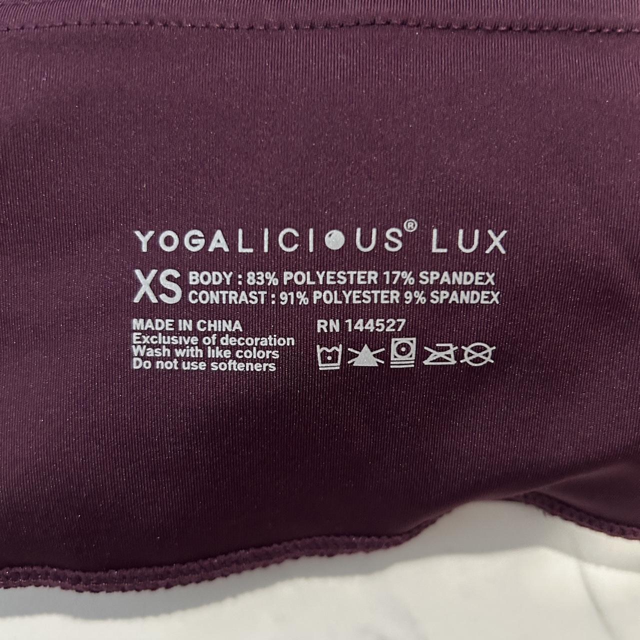 Yogalicious LUX soft, breathable fabric high rise - Depop