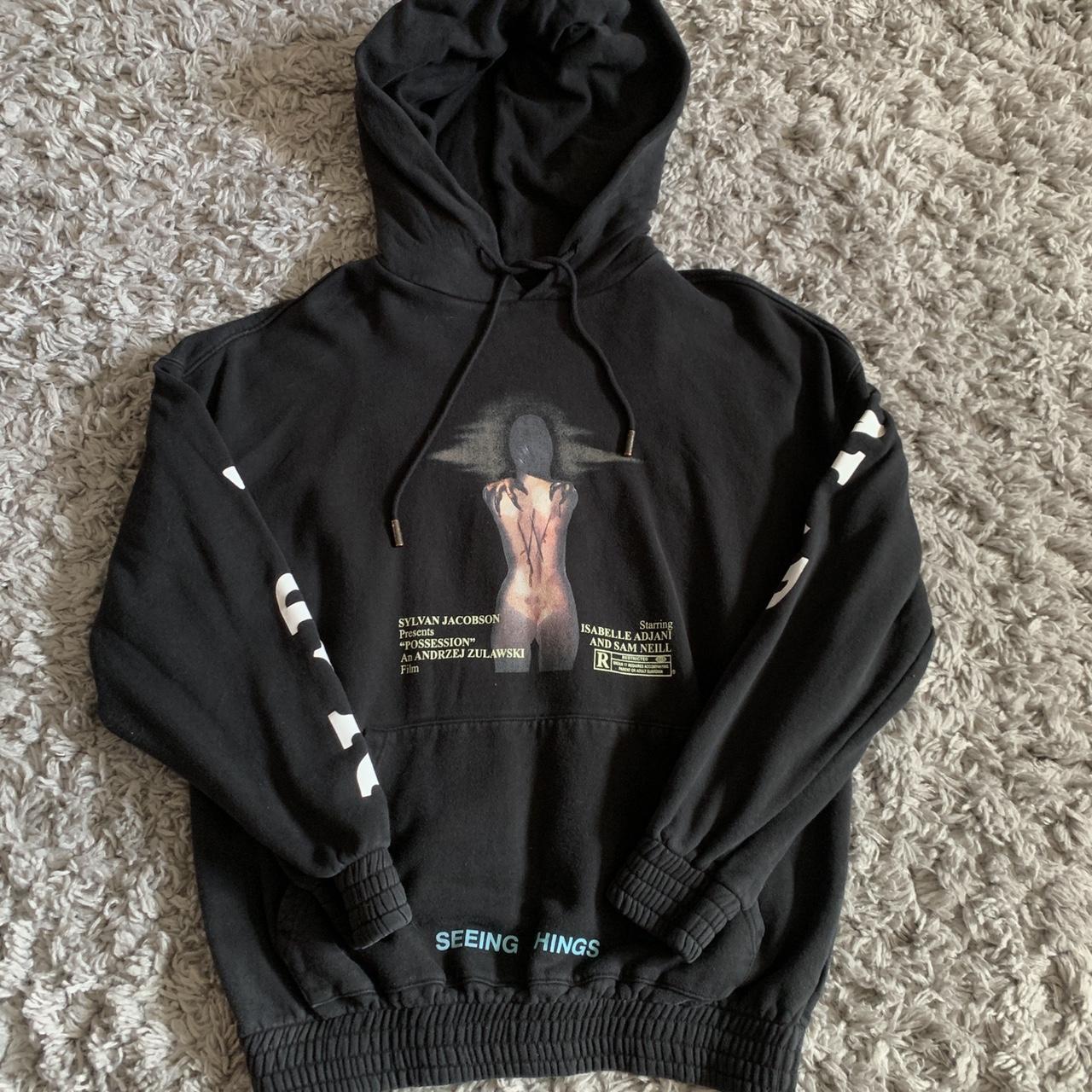 Virgil Abloh Off-white hoodie sold as seen bought - Depop