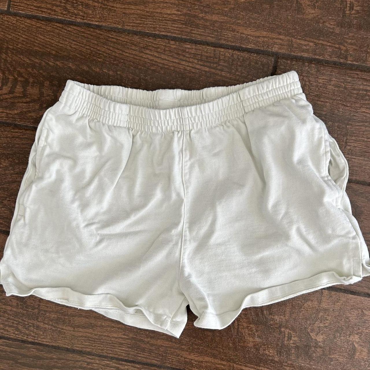 brandy melville rosa sweatshorts washed once Depop