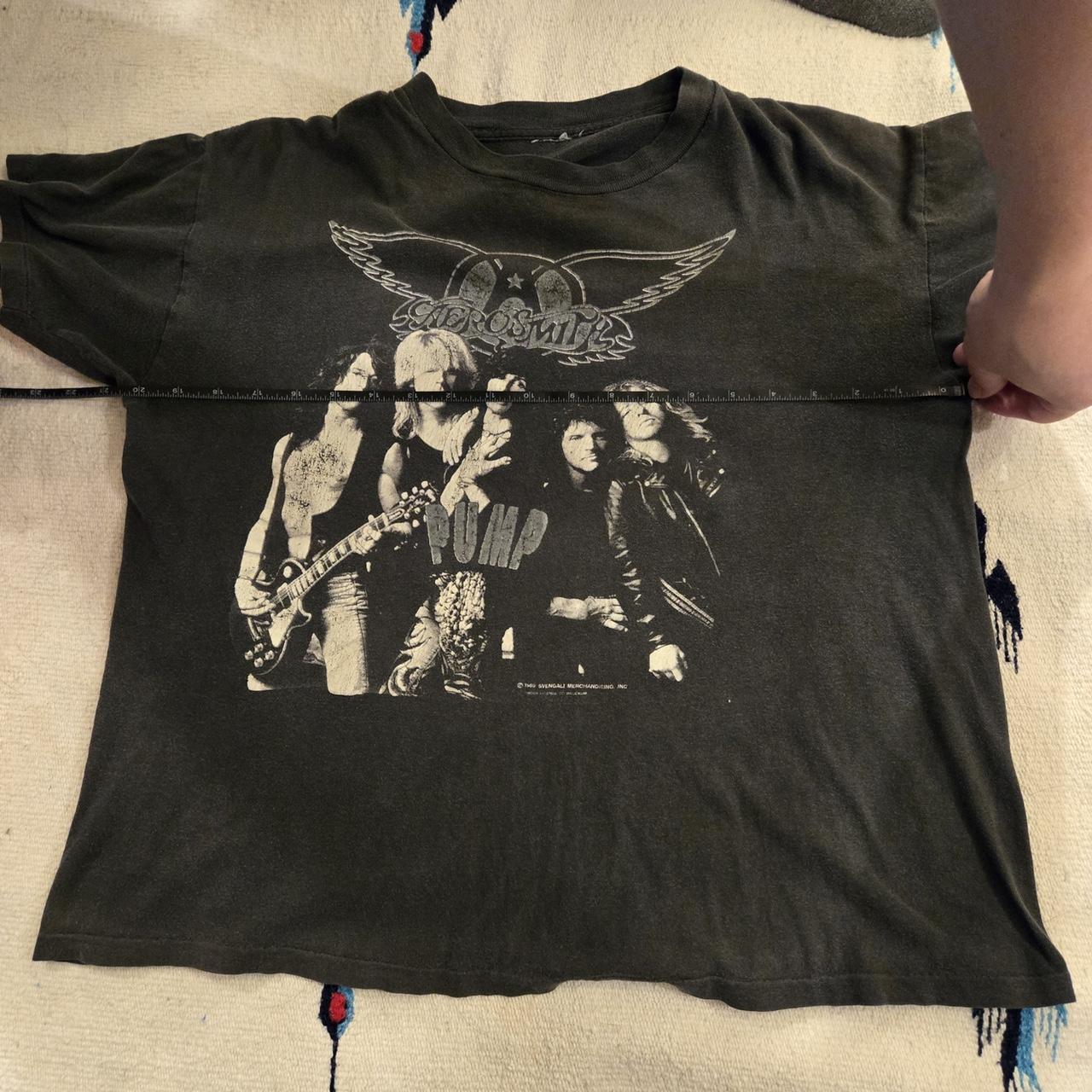 【劇レアVintage】Aerosmith 1989年ライブTシャツ Super rare 1989 Aerosmith shirt. This was a shirt | Depop