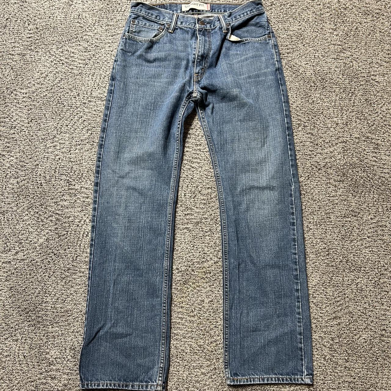 Levi's Men's Navy and Blue Jeans (2)