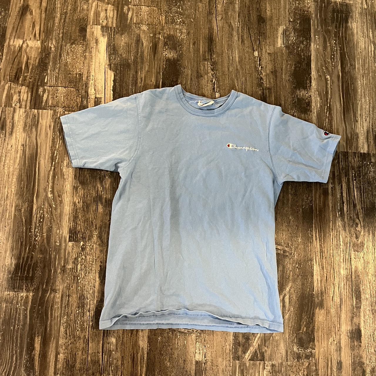 Champion t shirt outlet sizing