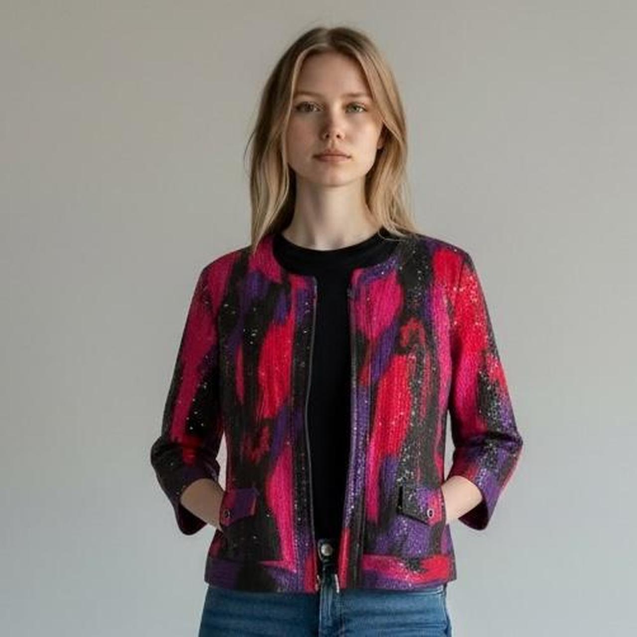 Element Women's Lightweight Jacket - Multi/Purple… - image 1