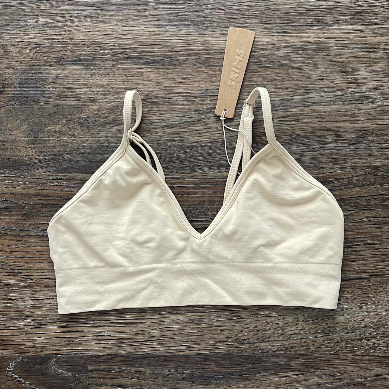 Skims seamless bralette brand new with tags. Size... - Depop