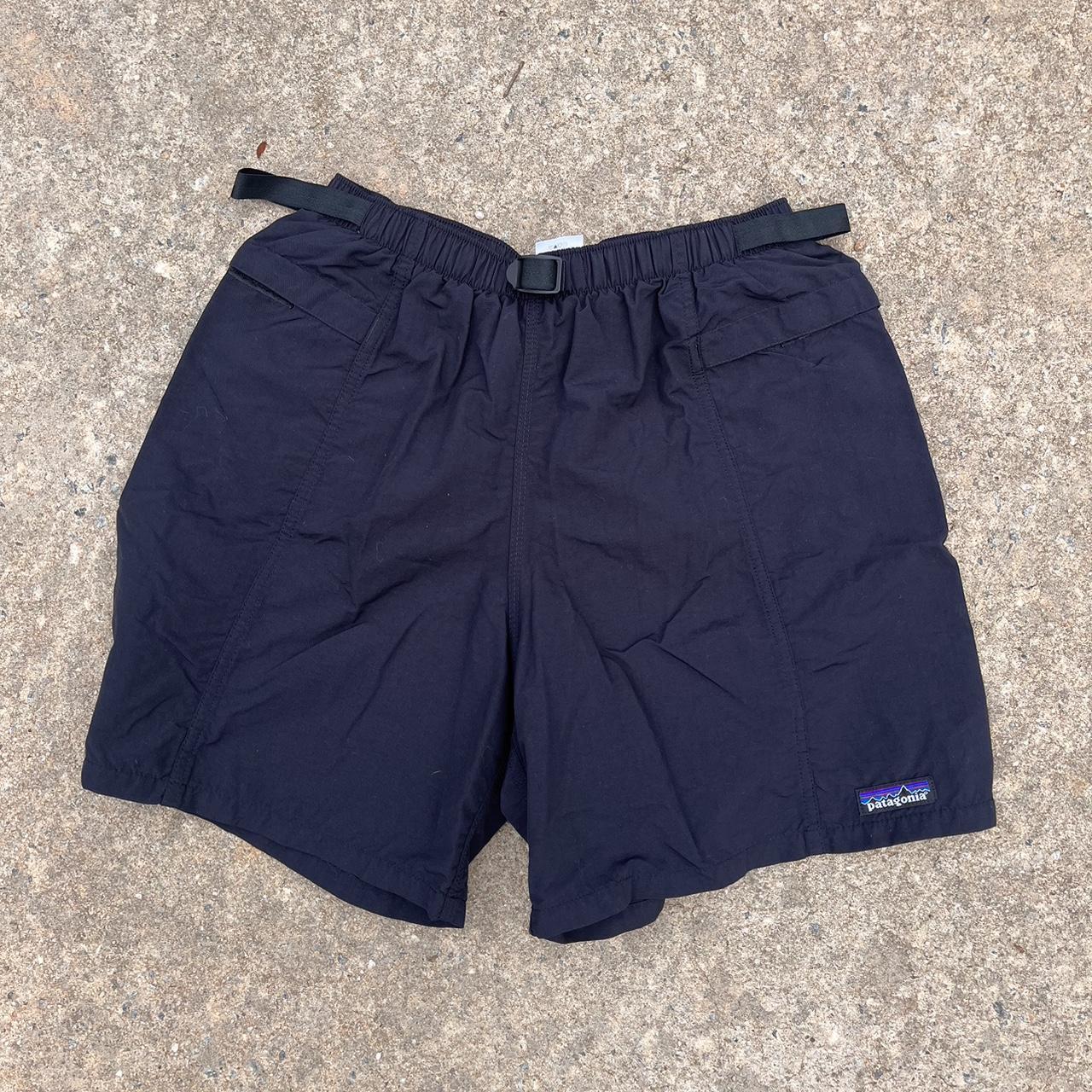 Patagonia Men's Black Shorts | Depop