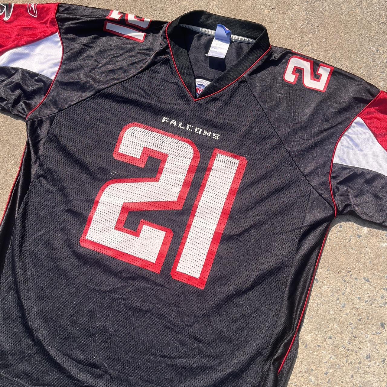 vintage y2k deangelo hall atlanta falcons black