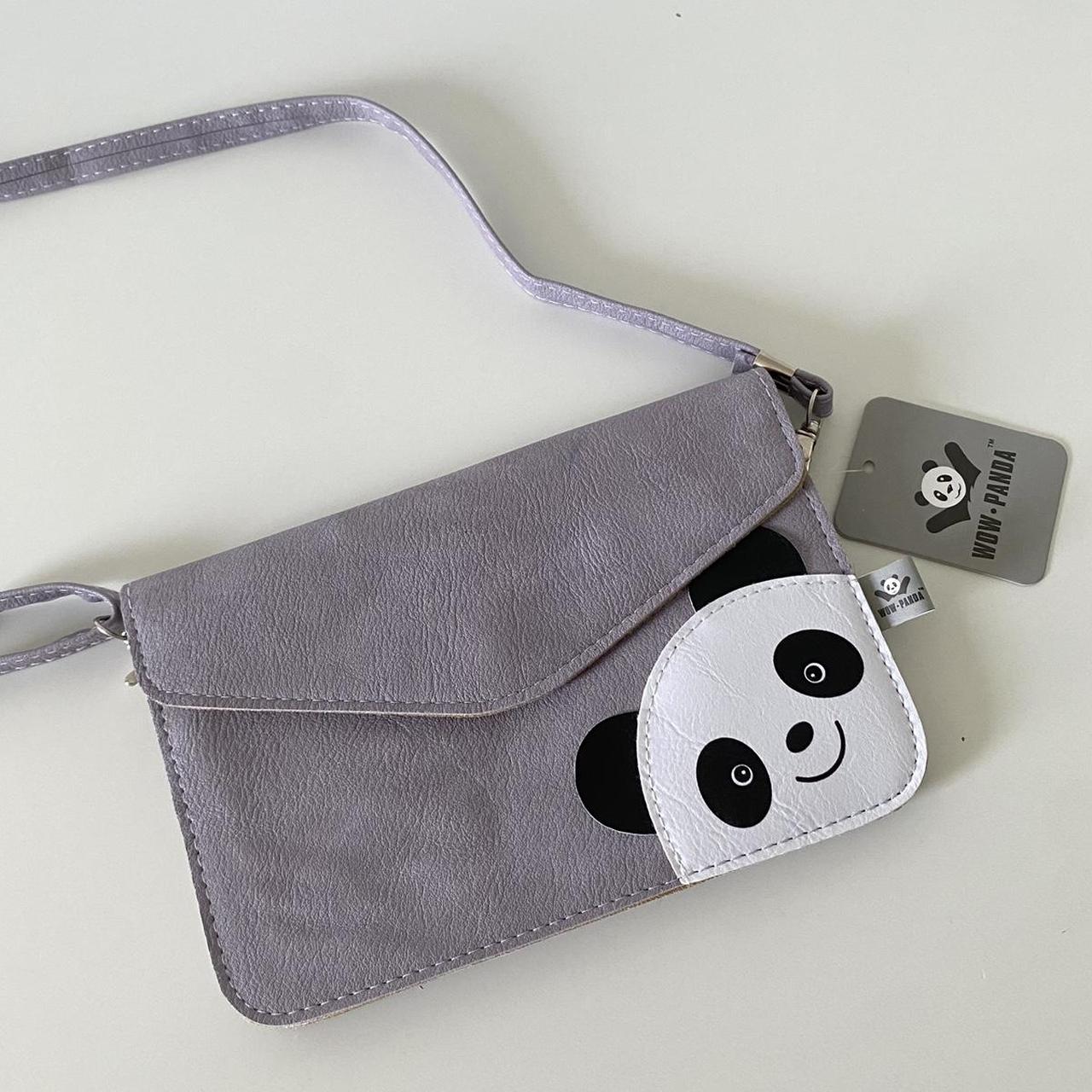 🐼🐼 Kate Spade 🐼🐼 Panda Leather Wallet Chain Crossbody Bag NEW AUTH 🐼  W3 | eBay