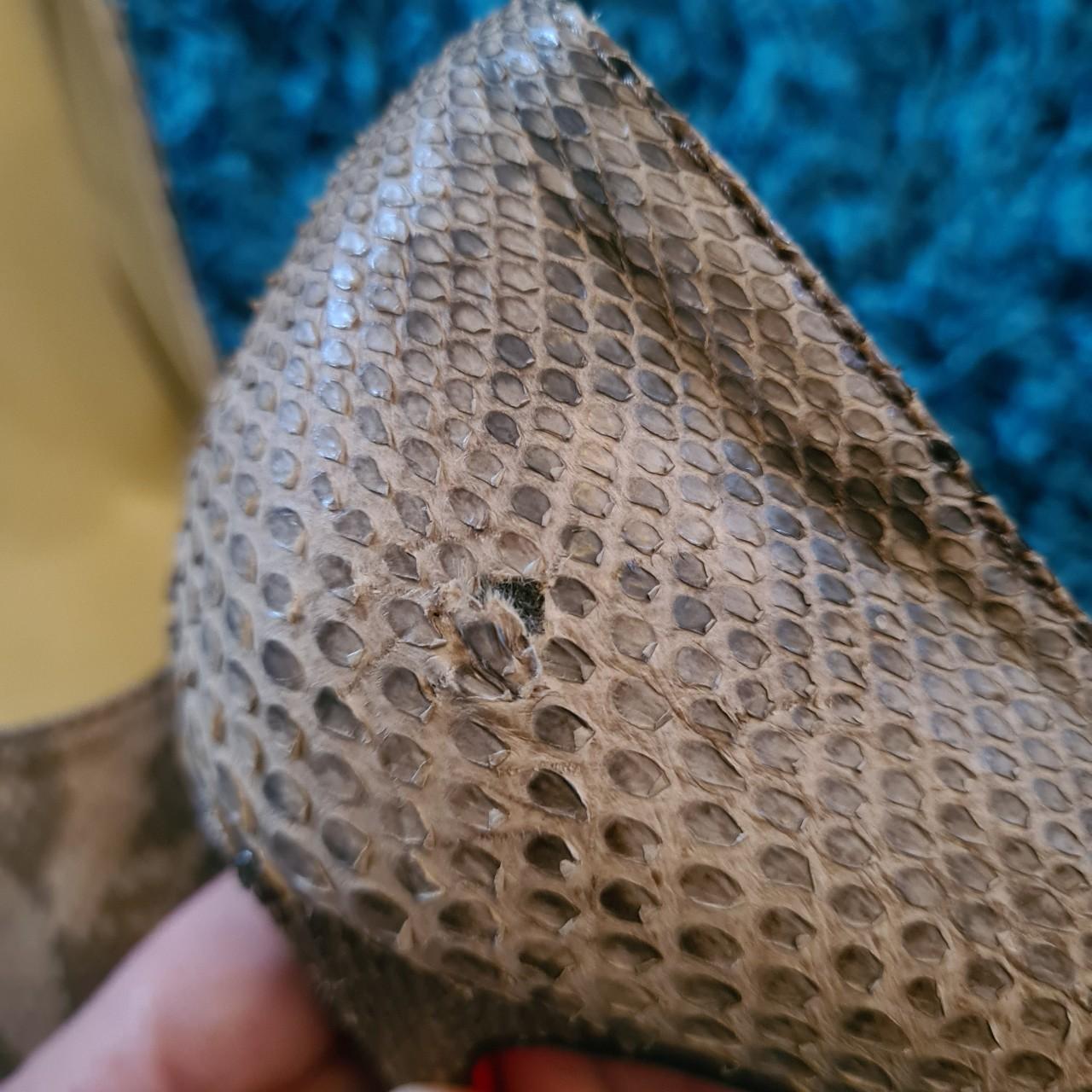 snakeskin louboutin heels