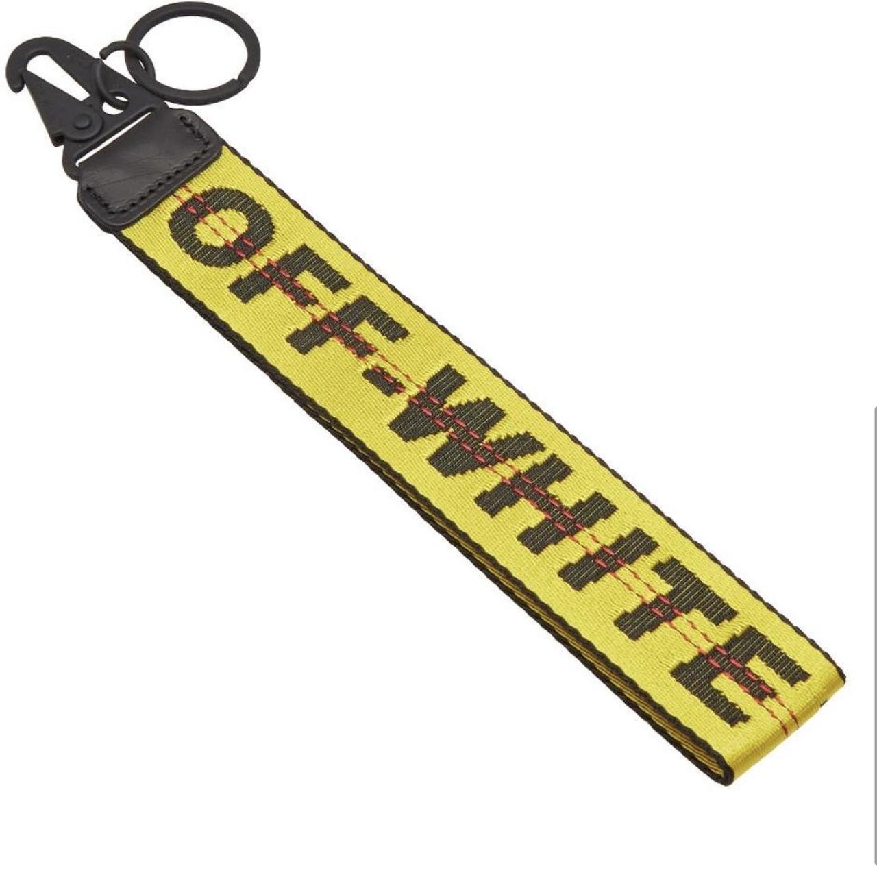 Off-White Women's Yellow and Black Accessory | Depop