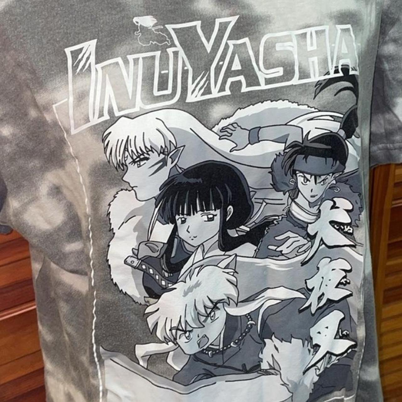 inuyasha tie dye shirt