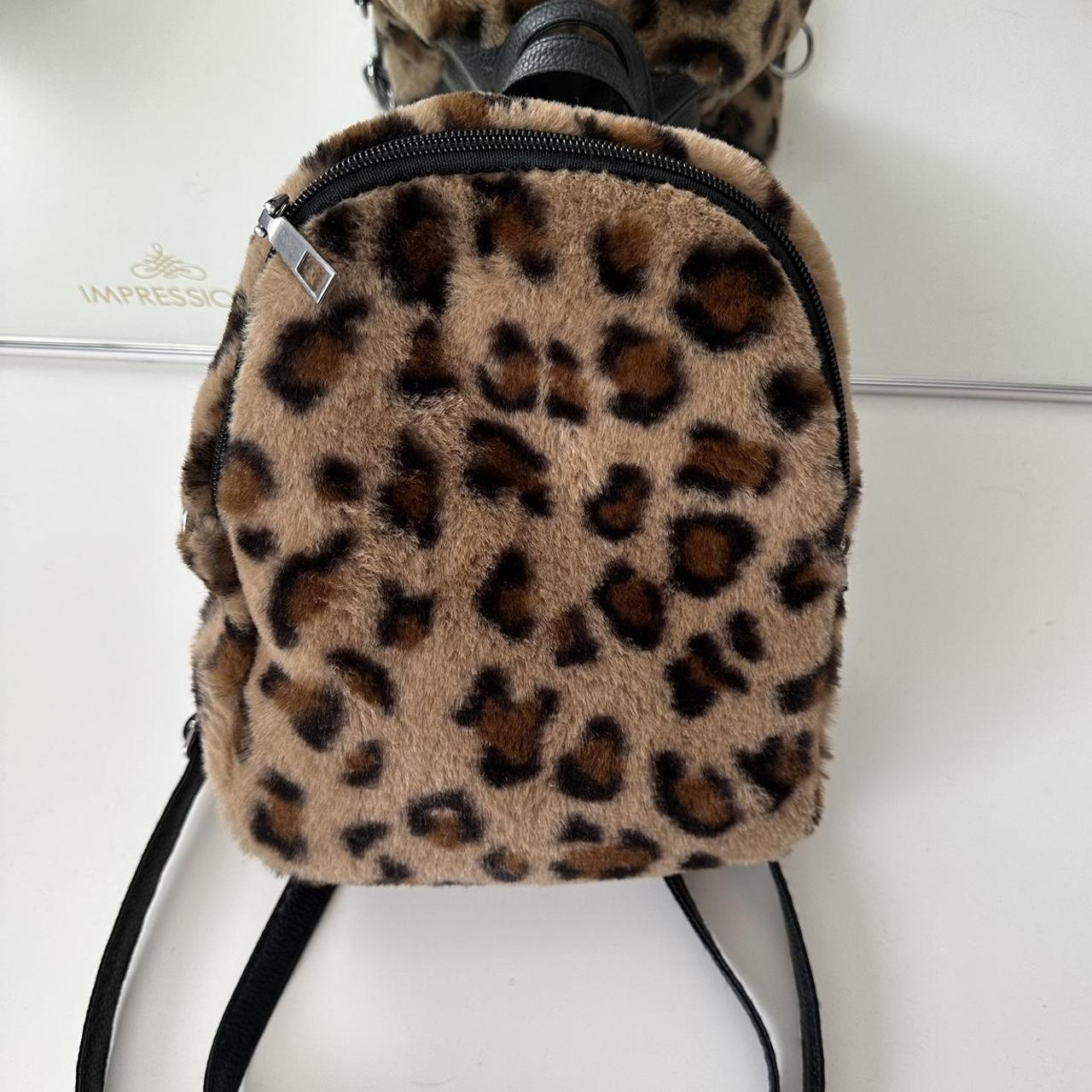 Shein cheetah bag hot sale