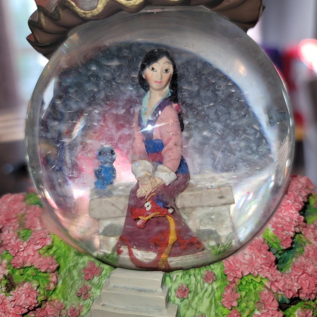 Disney 2024 rare Mulan snowglobe