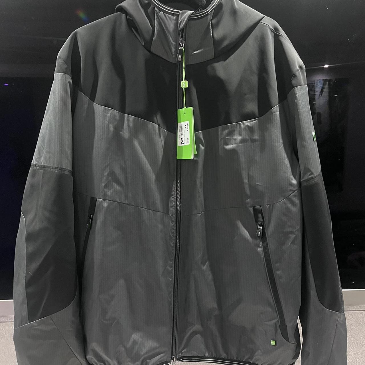 Hugo boss green deals jacket