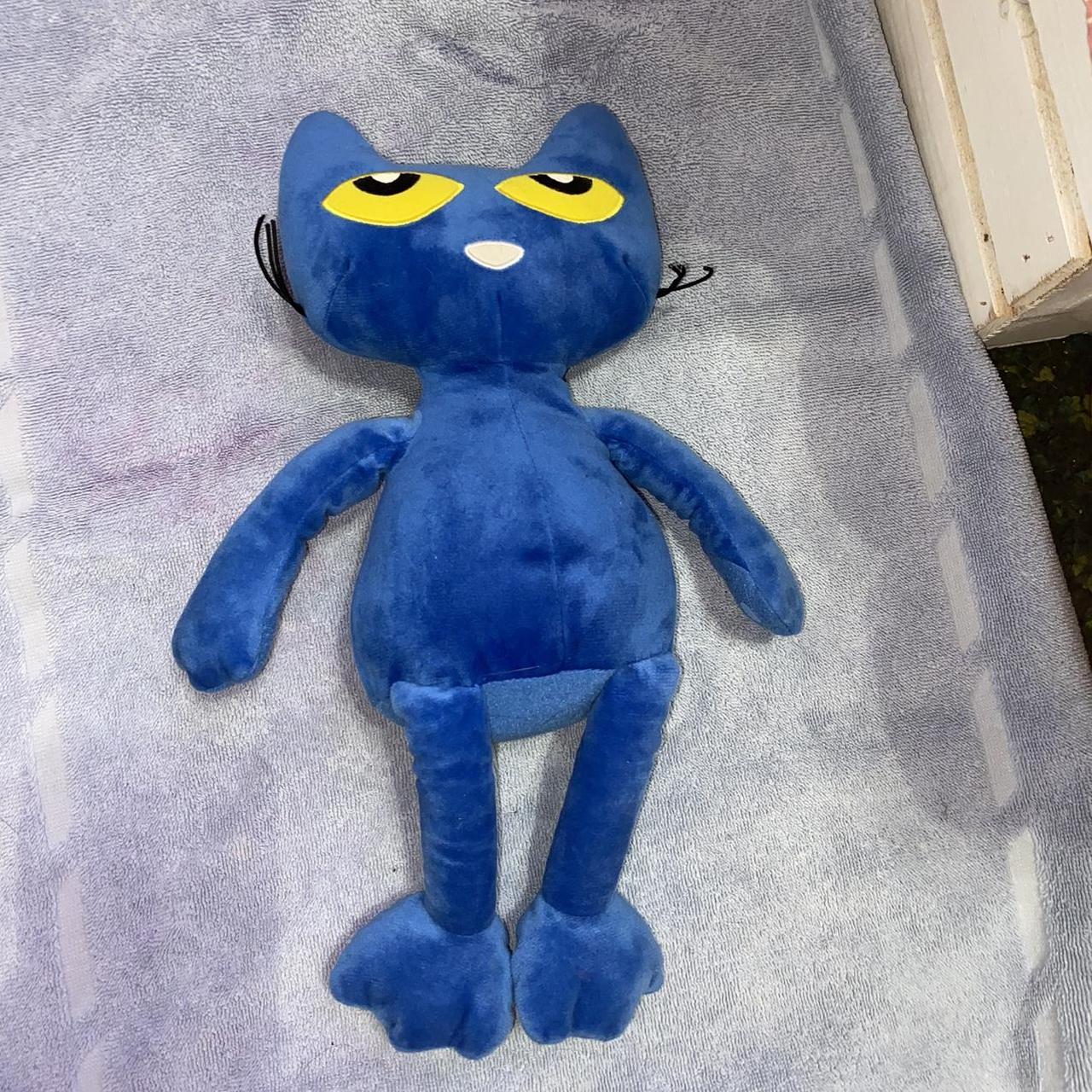 pete-the-cat-plushie-petethecat-pete-cat-kitty-depop