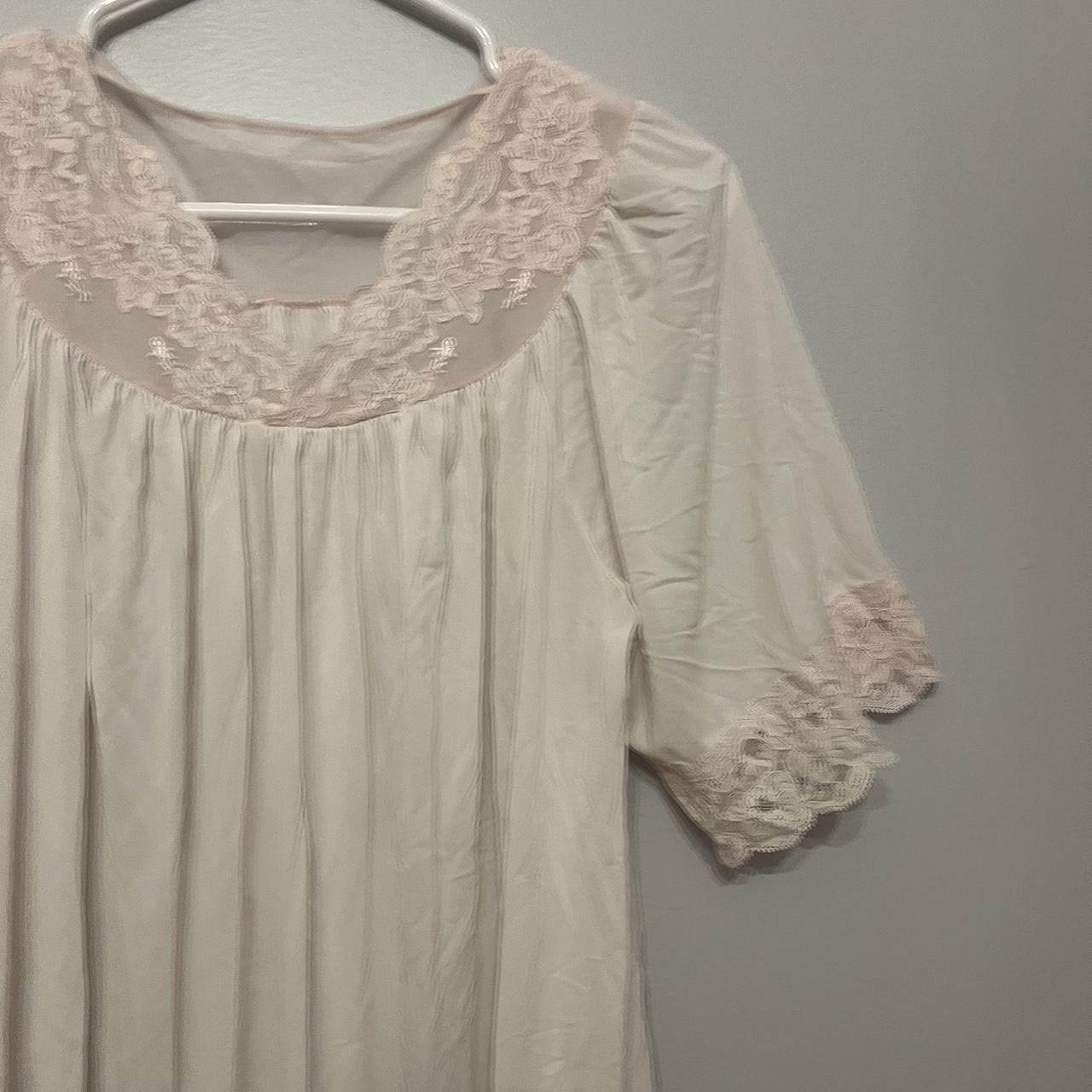 Vintage/Dollette coquette princess nightgown. Size... - Depop