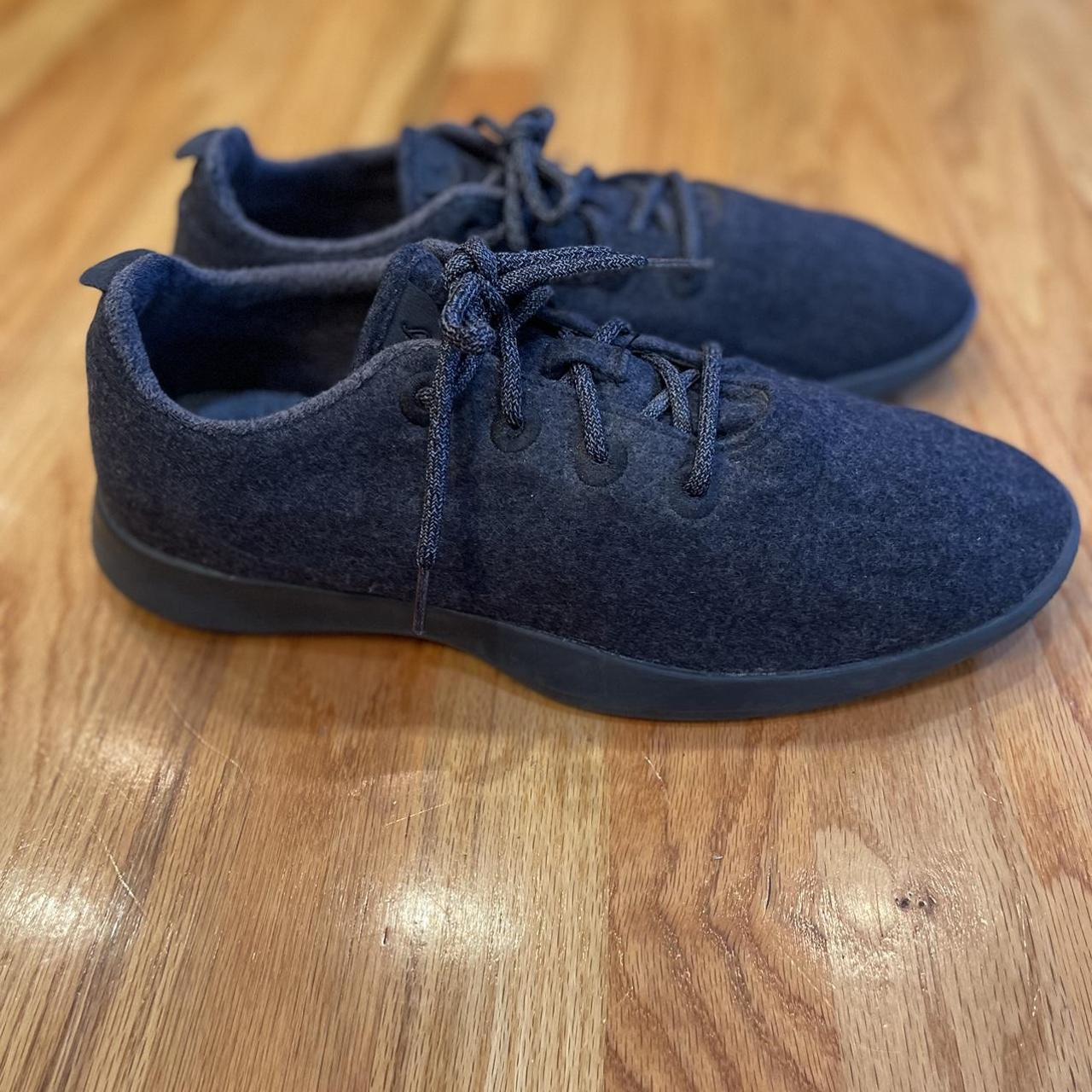 Allbirds Men's Grey and Black Trainers | Depop