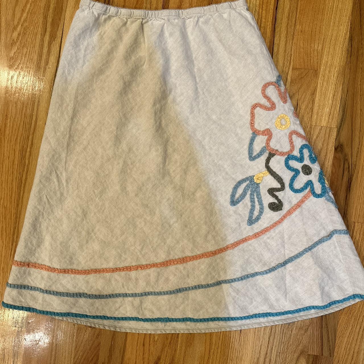 Tan 2024 skirt 3d