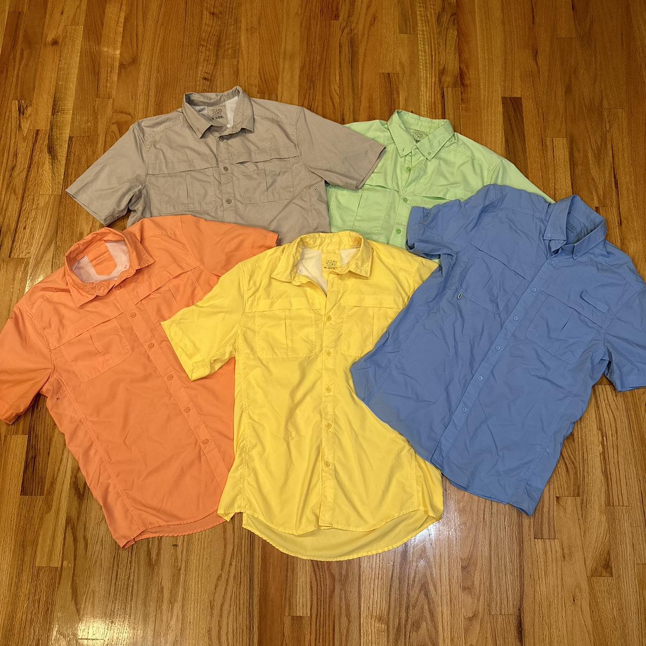 Ocean + Coast bundle of 5 men's fishing shirts. - Depop
