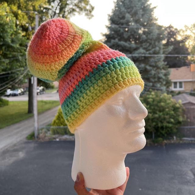 さらに100円引き◆thisisneverthat◆Multicolor Crochet Beanie CH62-3.jpg