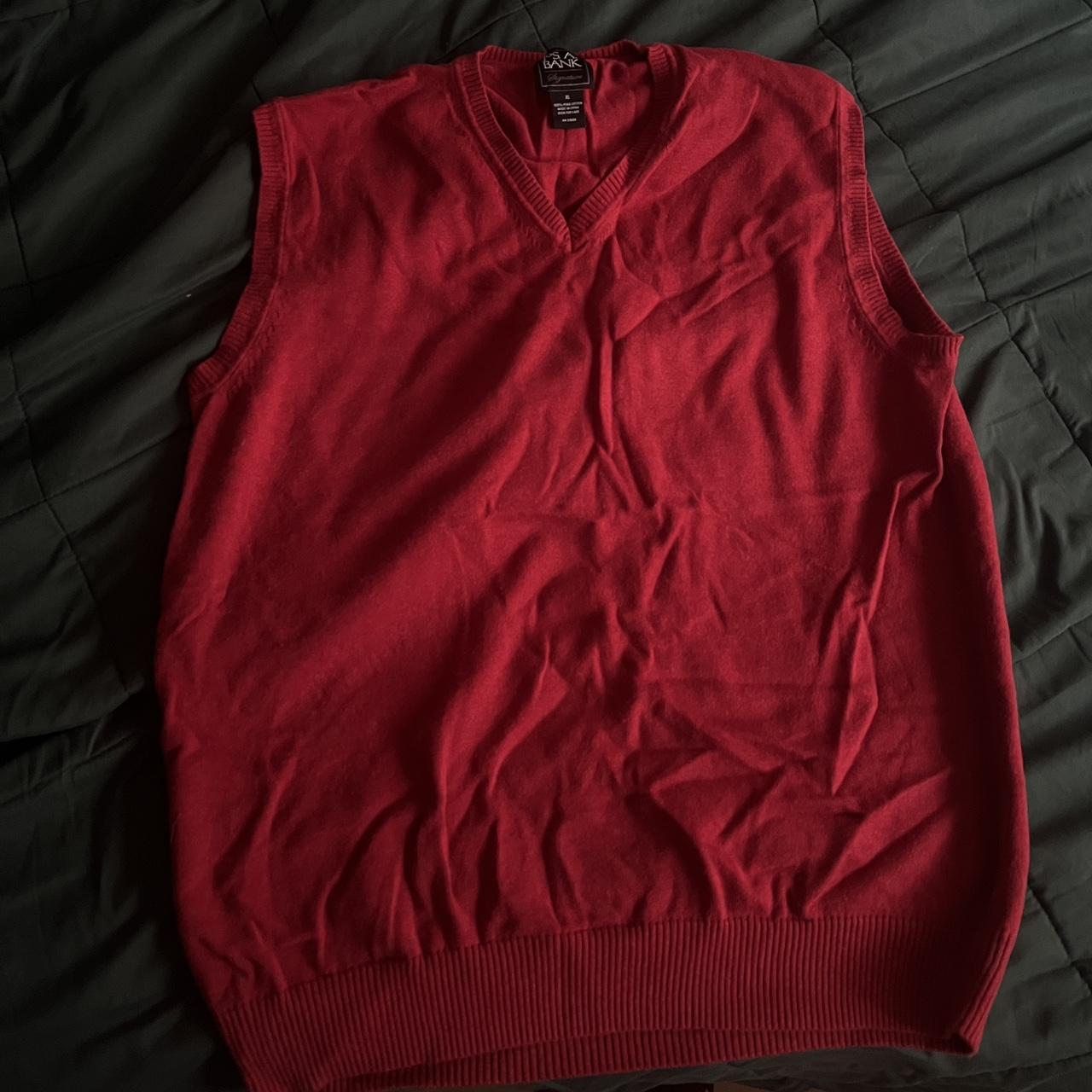Jos. A. Bank Men's Red Sweatshirt