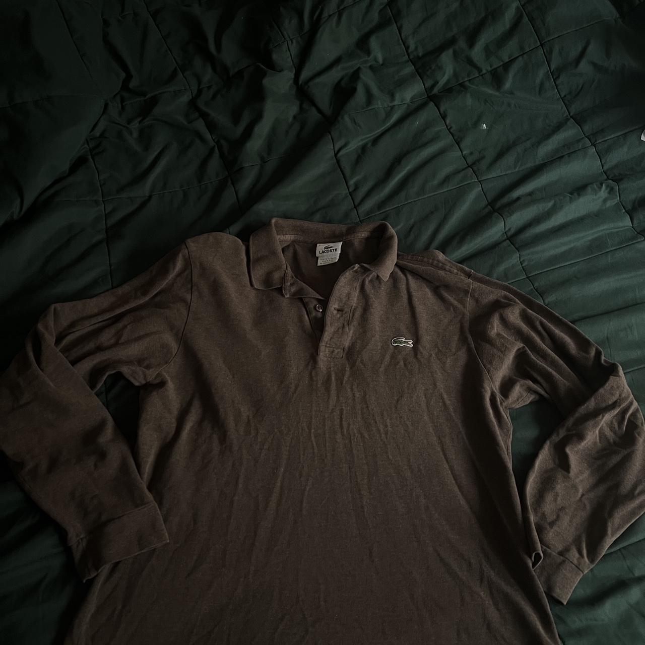 Lacoste Men's Brown Polo-shirts