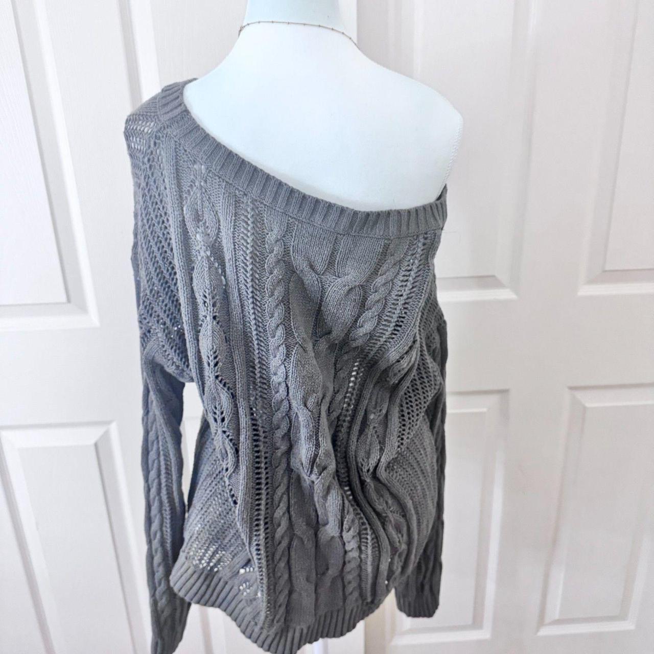 Source Unknown Women's Sweater - Grey - L – Grey … - image 3