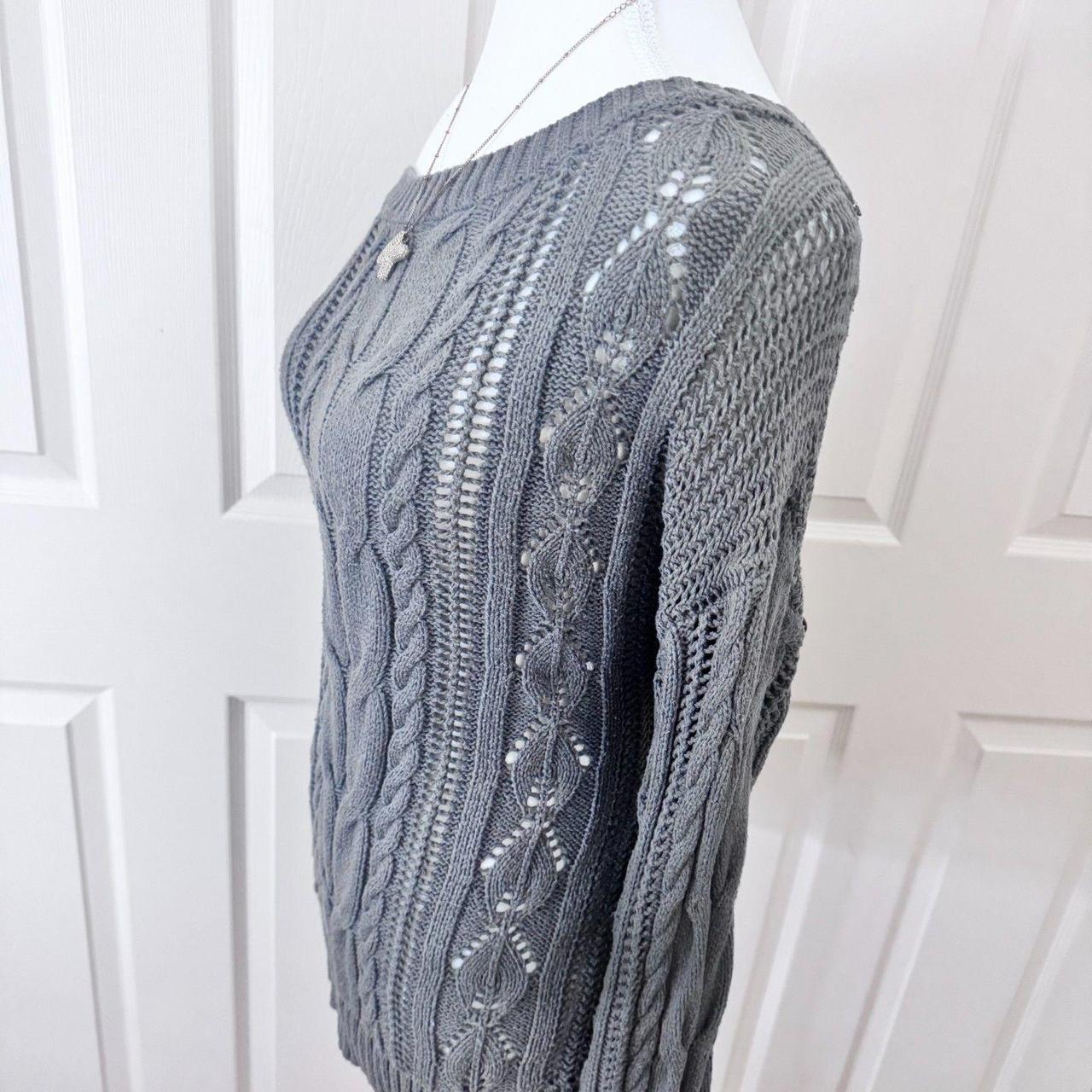 Source Unknown Women's Sweater - Grey - L – Grey … - image 4