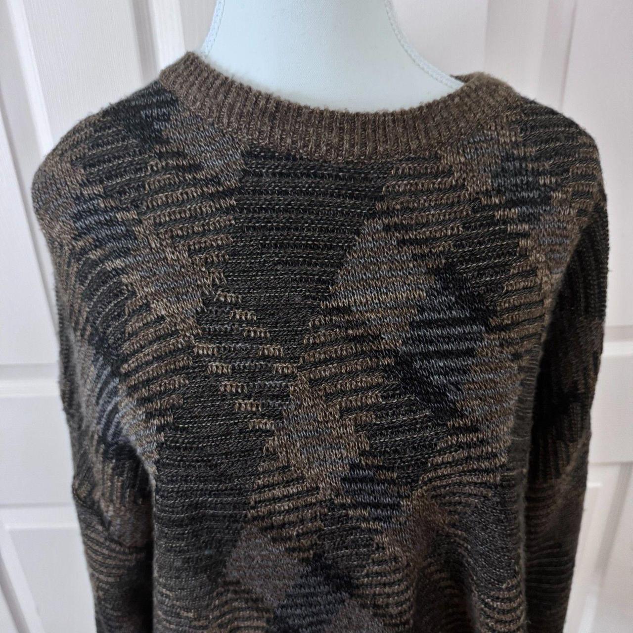 Source Unknown Women's Sweater - Brown/Grey - XL … - image 2