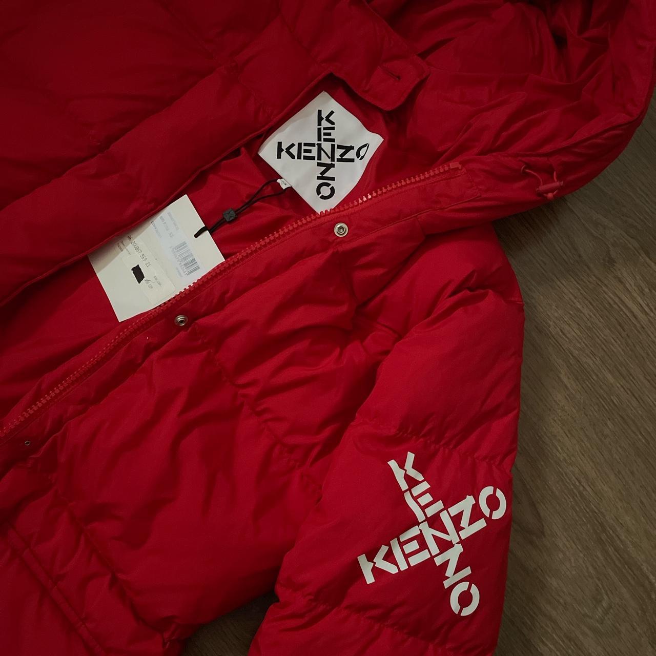 Kenzo Women's Red Jacket | Depop