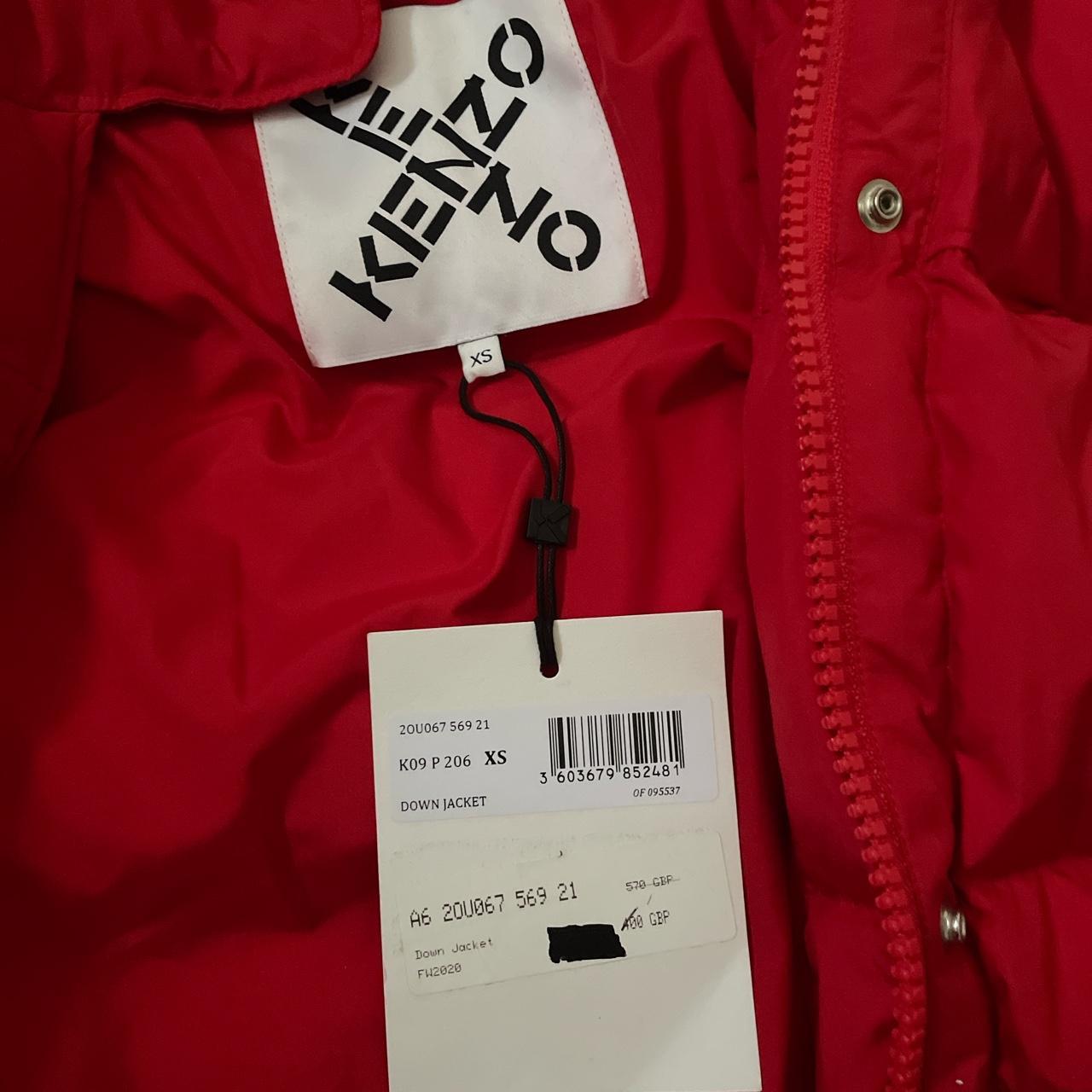 Kenzo Women's Red Jacket | Depop