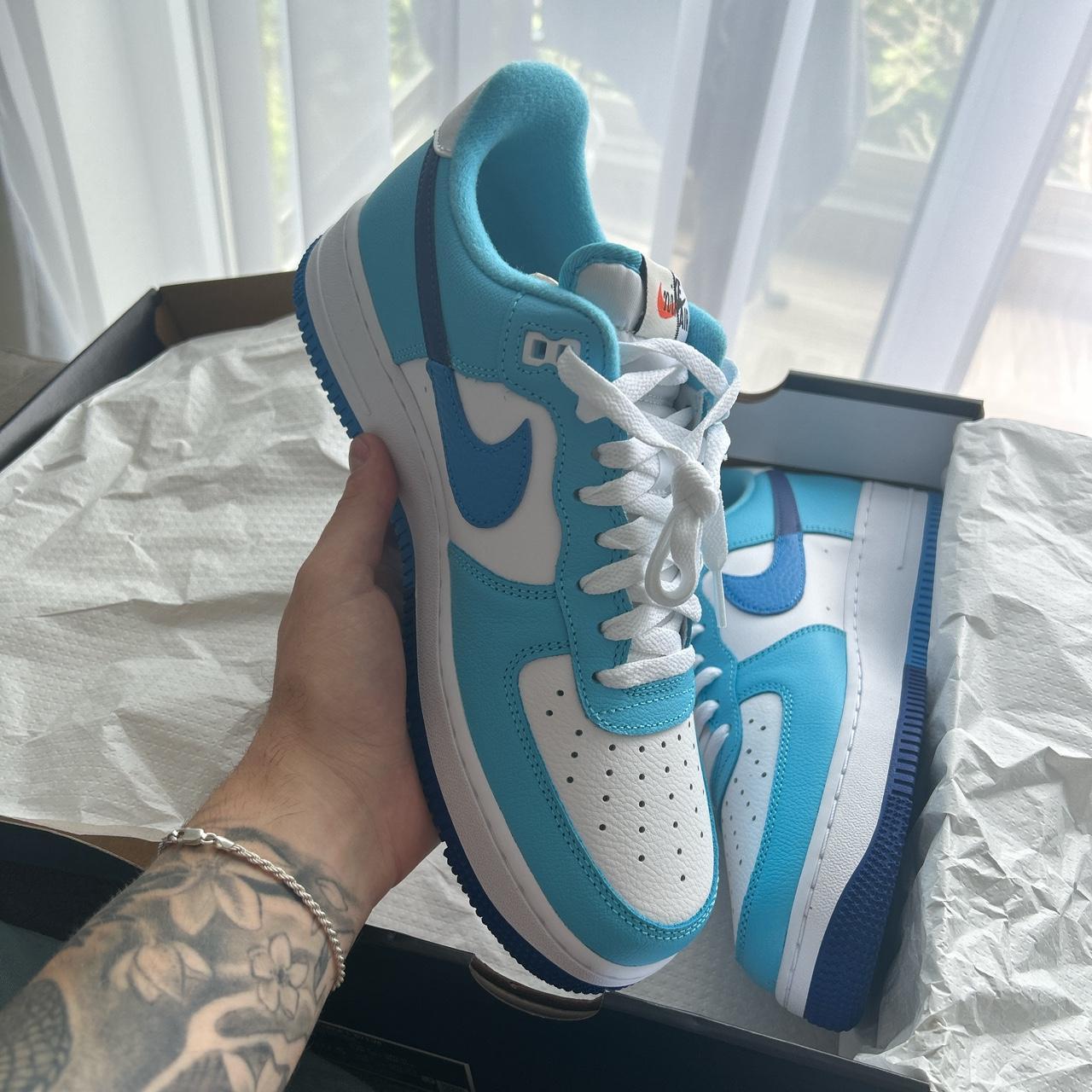 air force one low blue gale