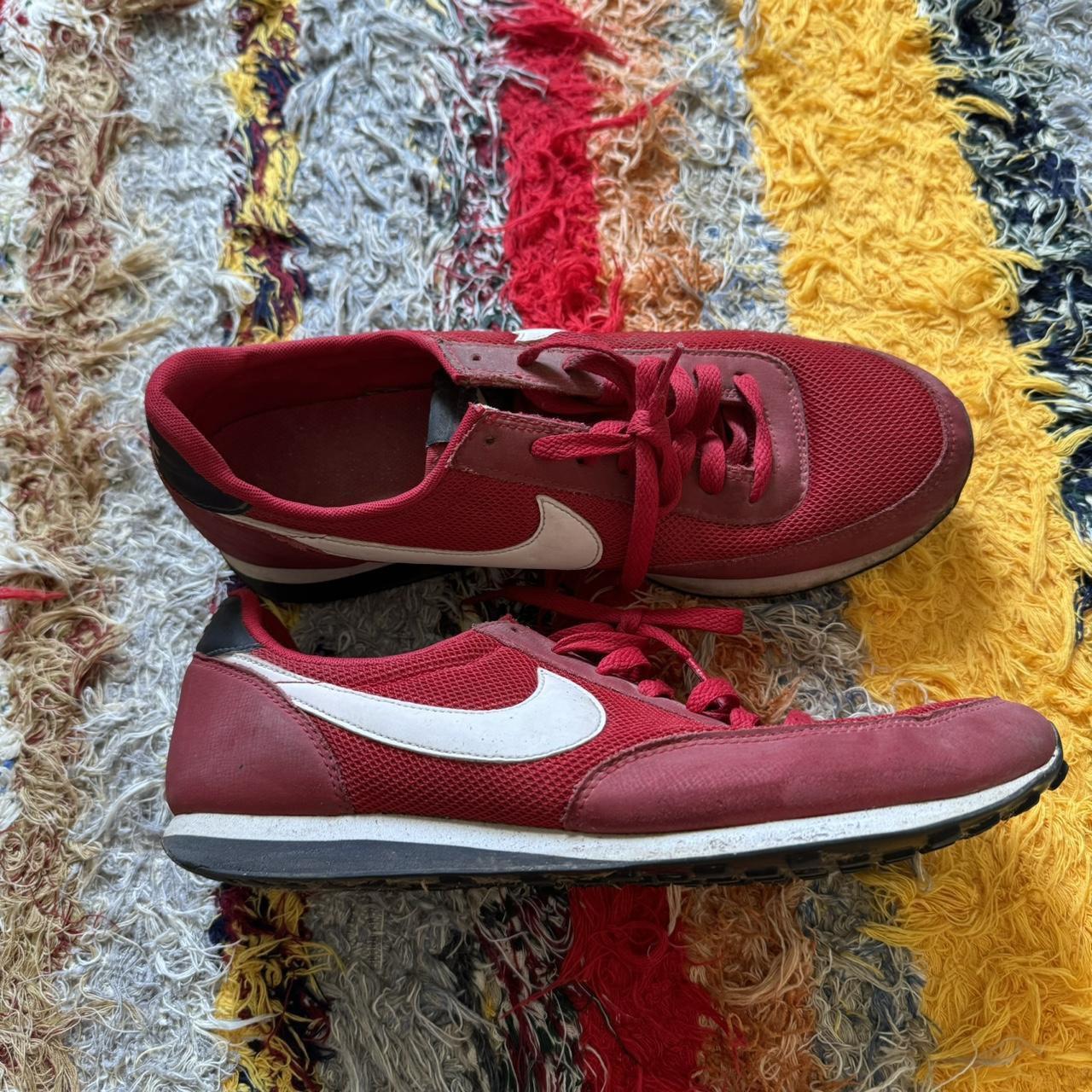 Extremely Rare Nike Elite Waffle Vintage Red. Depop