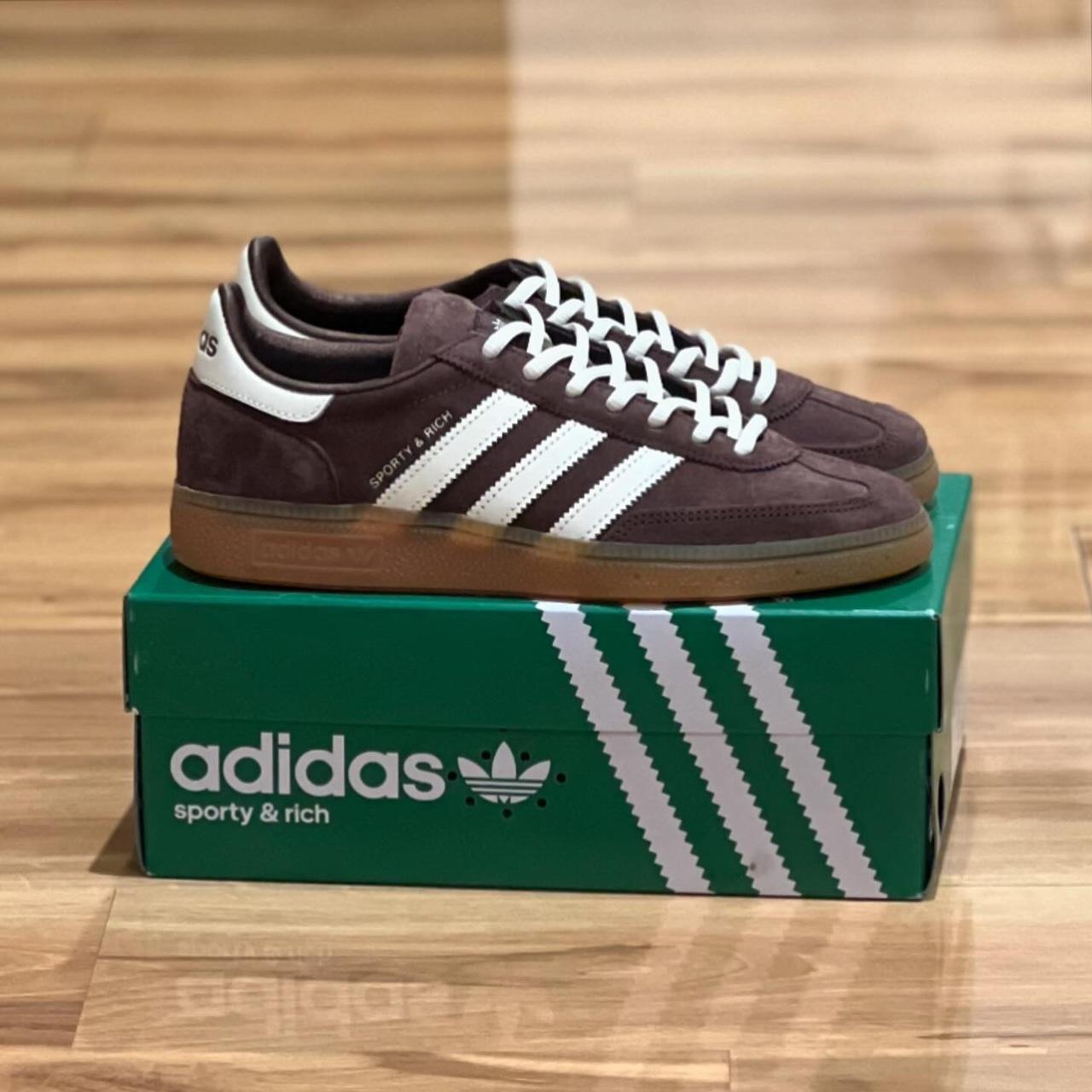 Adidas X Sporty & Rich Handball Spezial Brown - | Depop