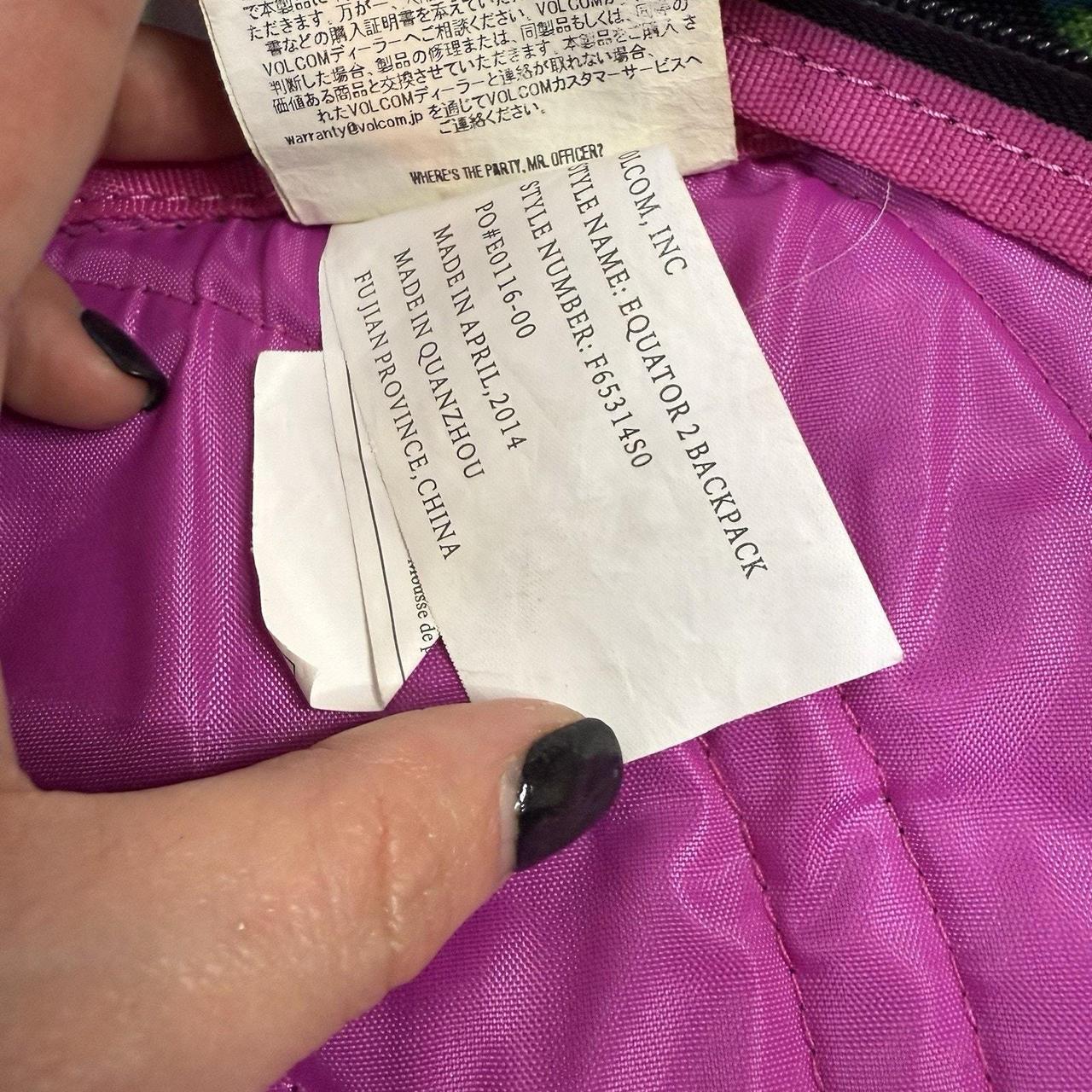 Volcom Men's Bag - Multi – Volcom Stone Backpack … - image 7