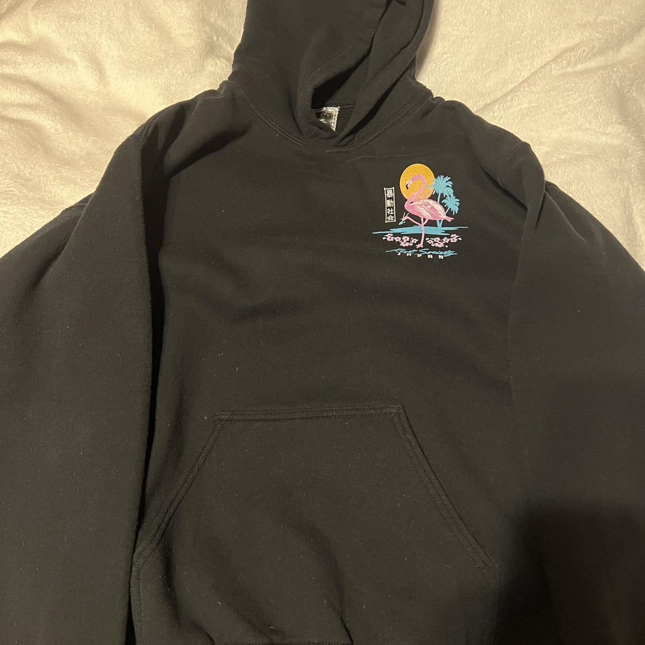 Riot society hoodie flamingo Clearance