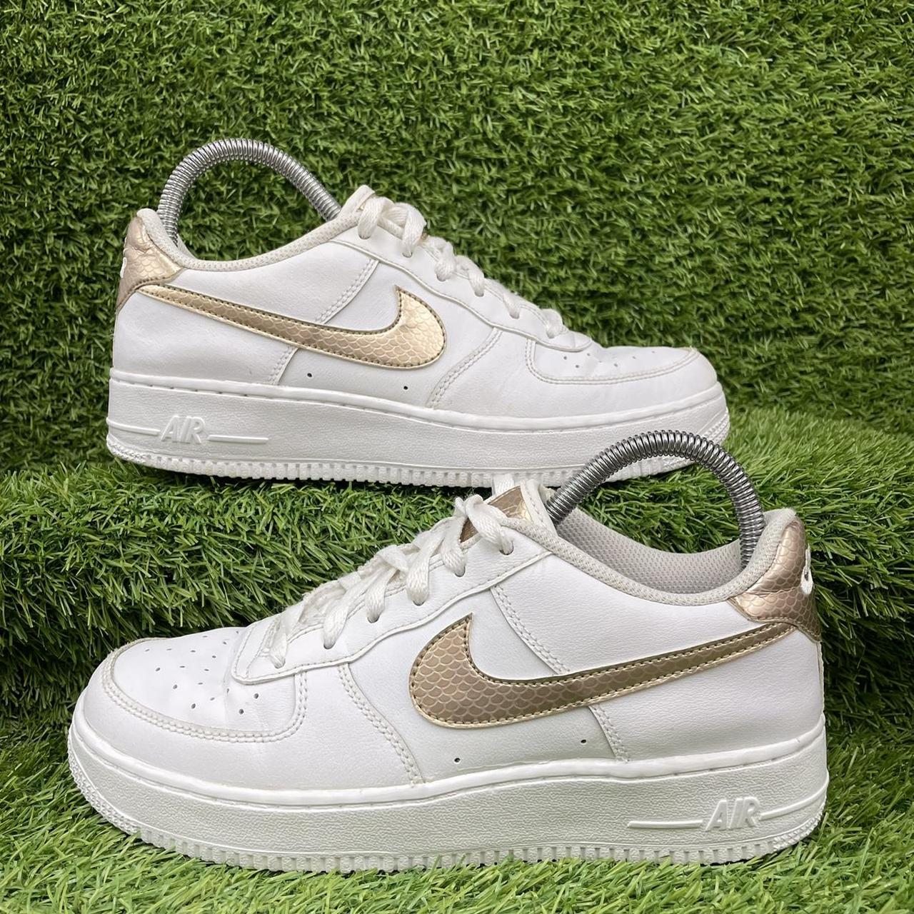 nike air force 1 07 womens gold