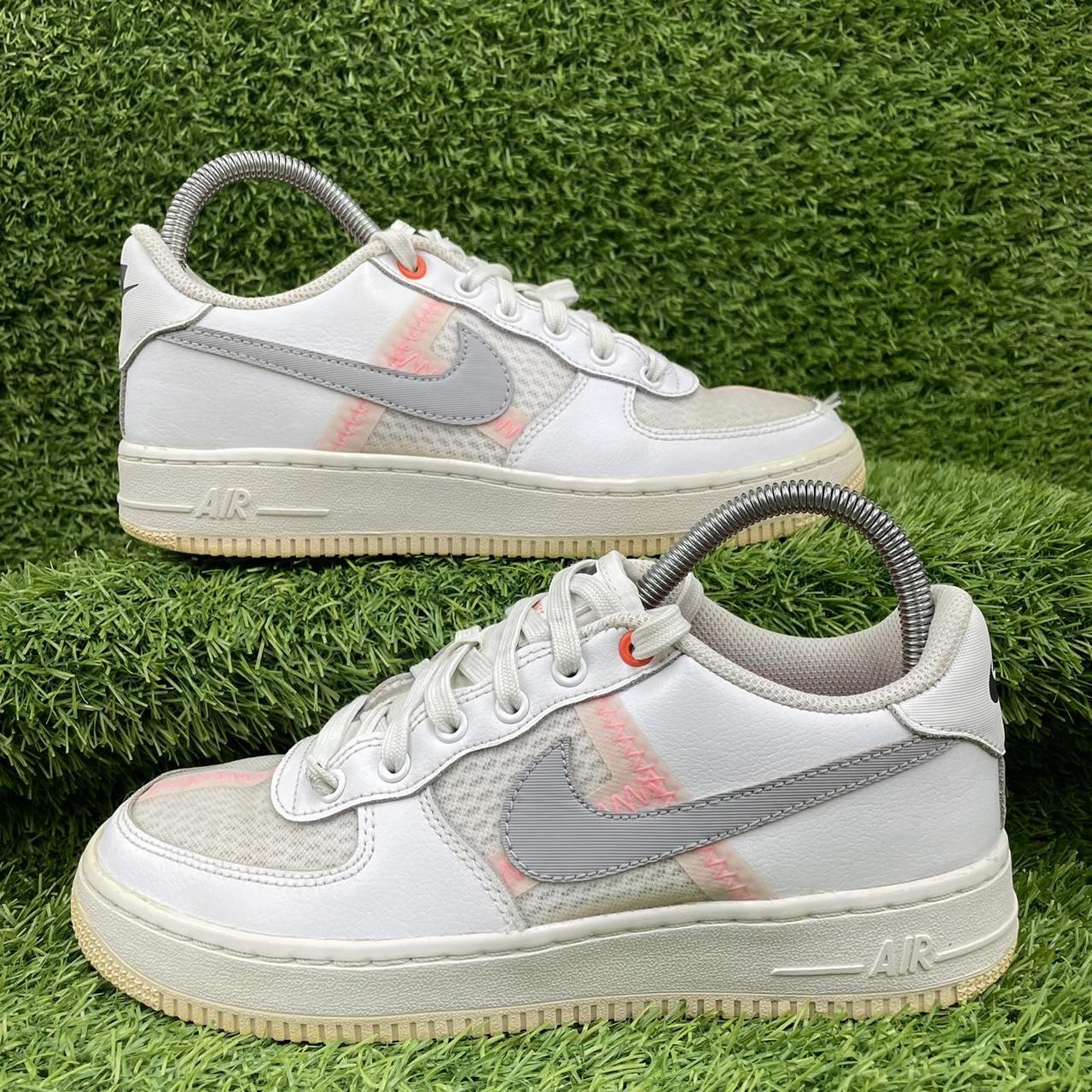 grey and white air force 1 womens