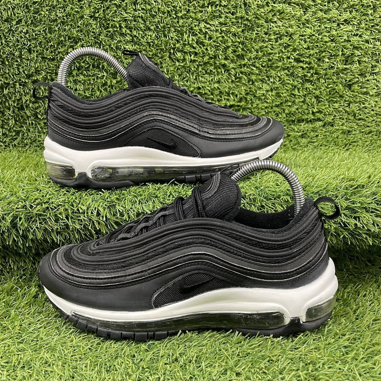 Nike women's air on sale max 97 trainer black/black/white