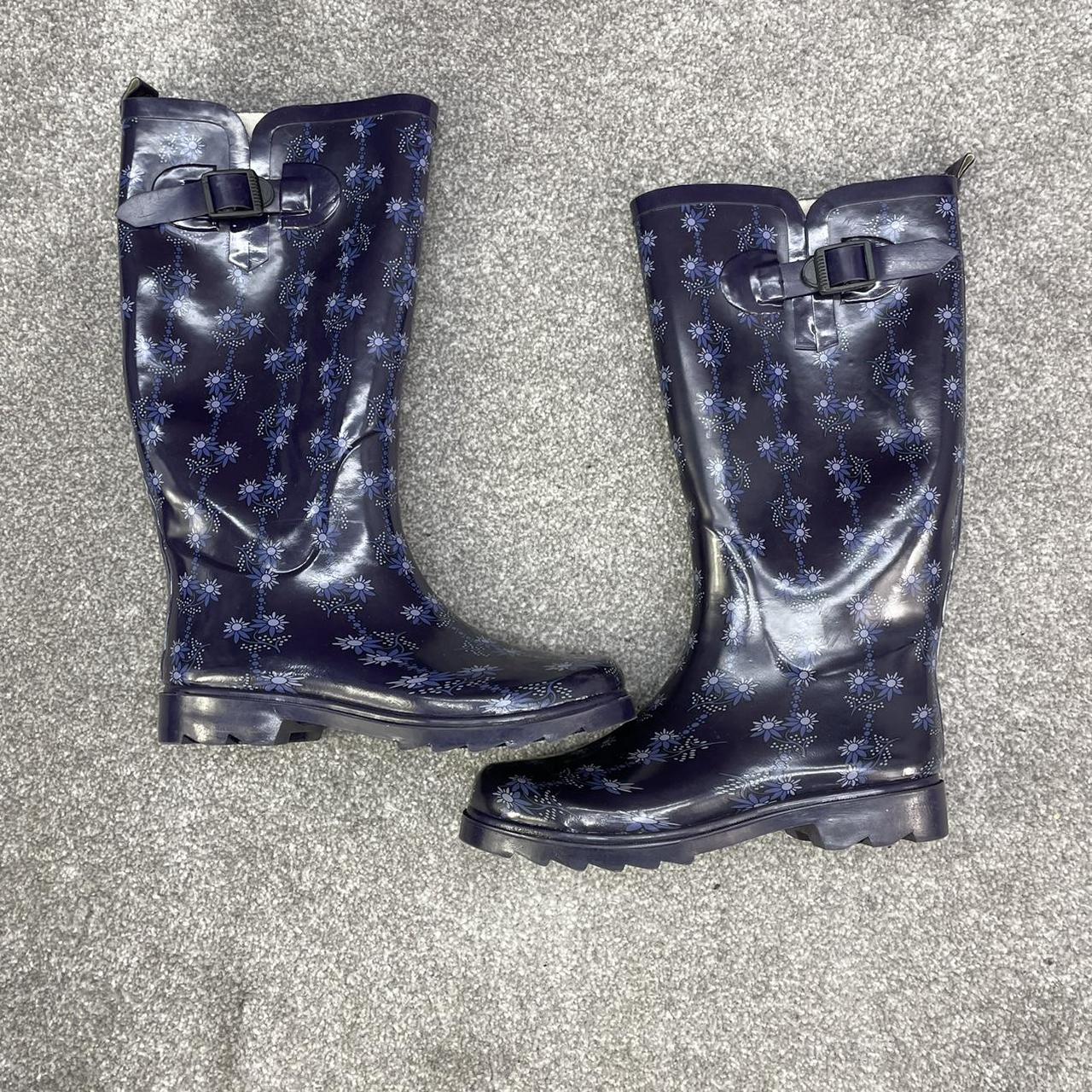 Tall black Louis Vuitton rain boots I purchased - Depop